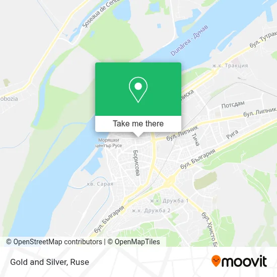 Gold and Silver map