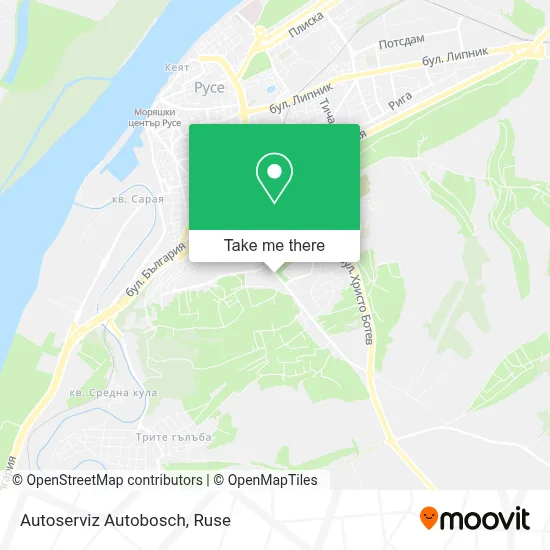 Autoserviz Autobosch map