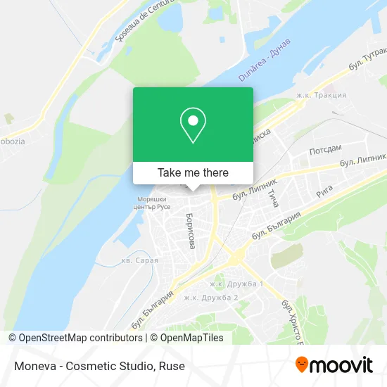 Moneva - Cosmetic Studio map