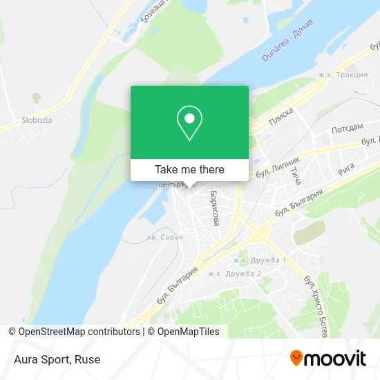 Aura Sport map