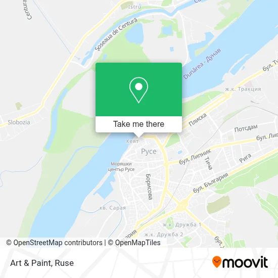 Art & Paint map