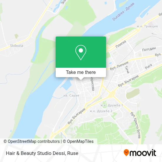 Hair & Beauty Studio Dessi map