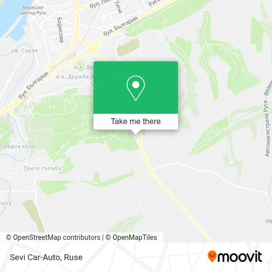 Sevi Car-Auto map