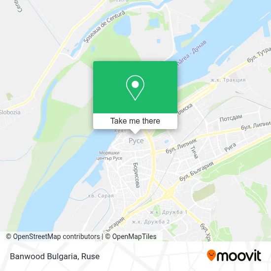Banwood Bulgaria map