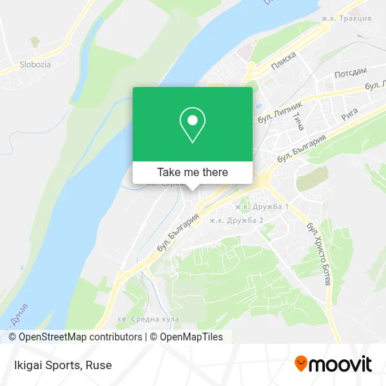 Ikigai Sports map