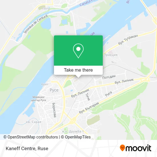 Kaneff Centre map