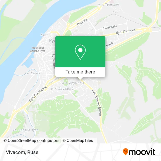 Vivacom map