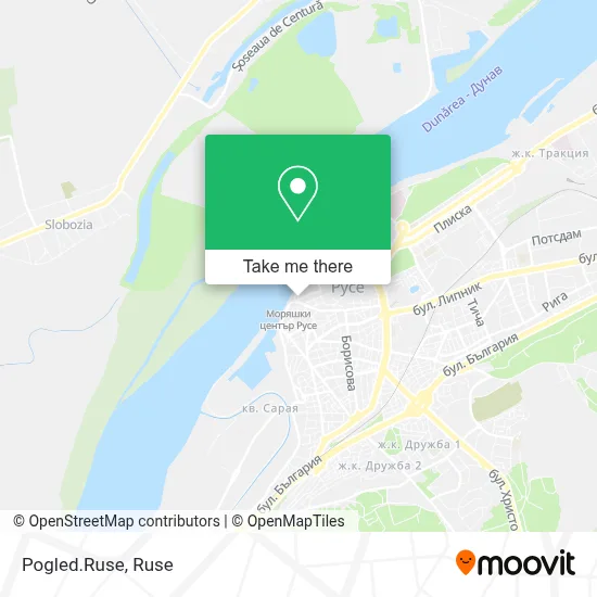 Pogled.Ruse map