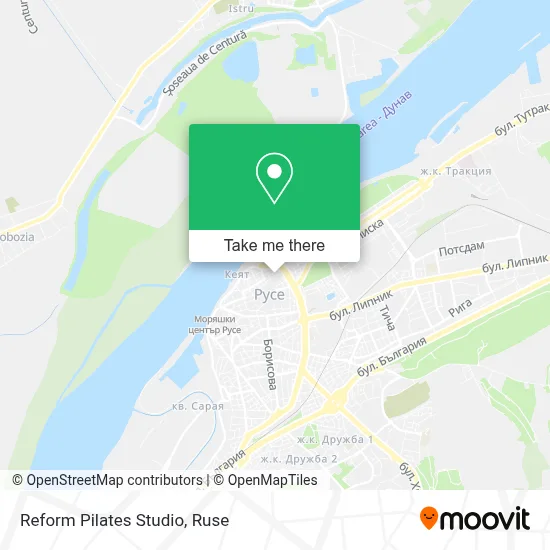 Rеform Pilates Studio map