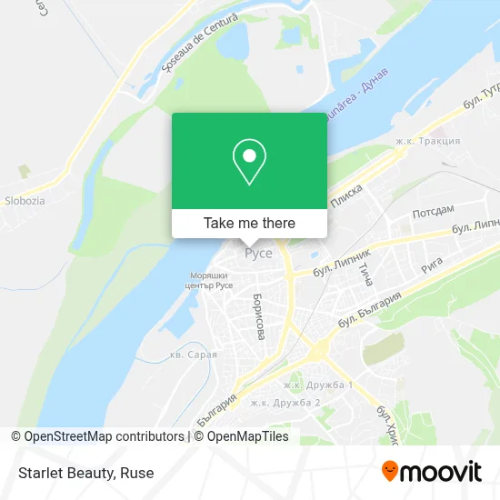Starlet Beauty map