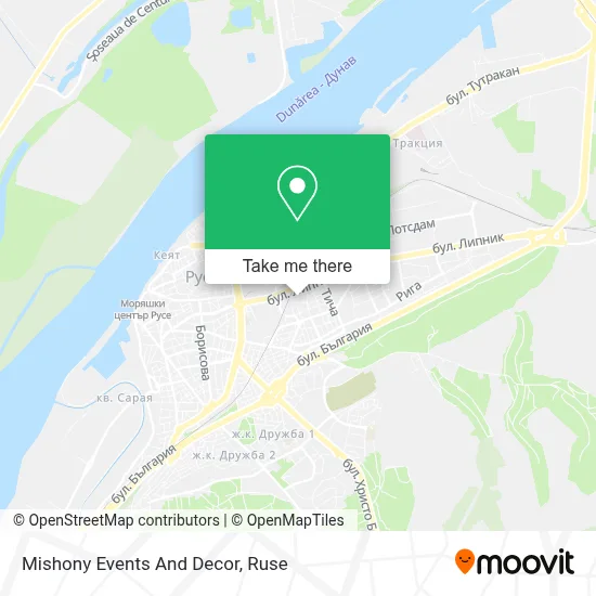 Mishony Events And Decor map