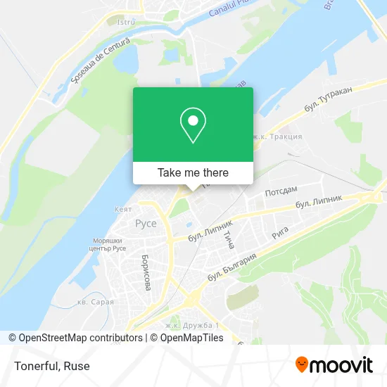 Tonerful map