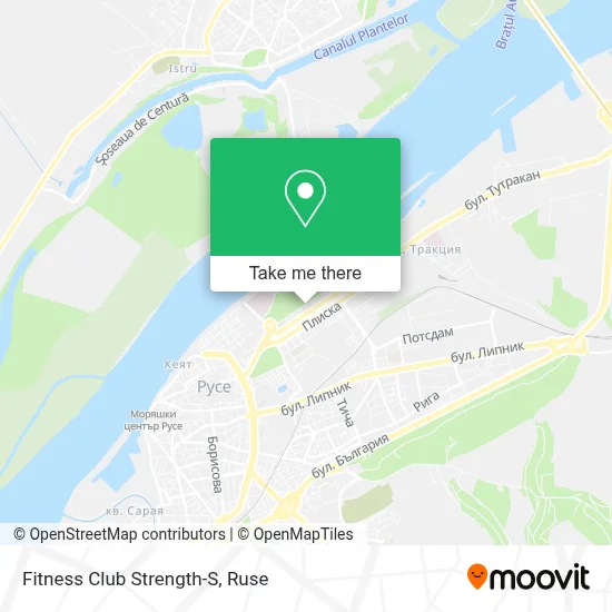 Fitness Club Strength-S map