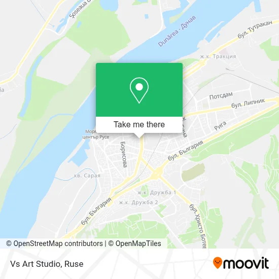 Vs Art Studio map