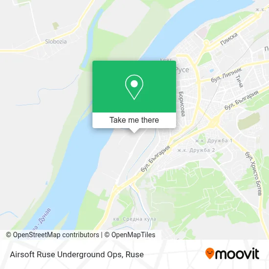 Airsoft Ruse Underground Ops map