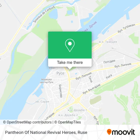 Pantheon Of National Revival Heroes map