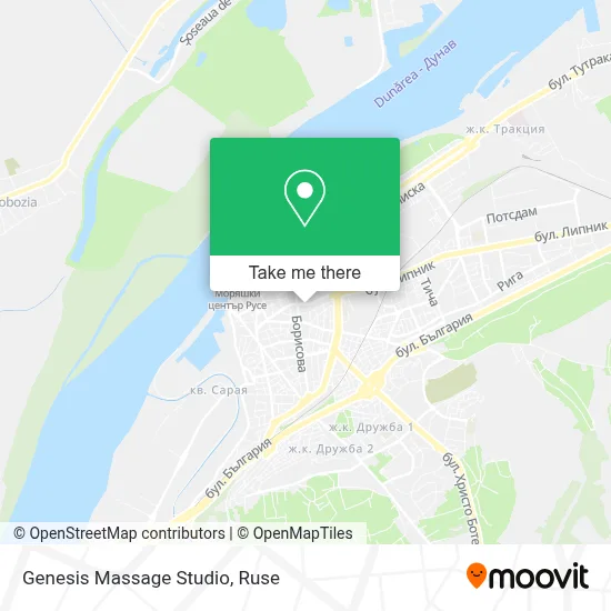 Genesis Massage Studio map