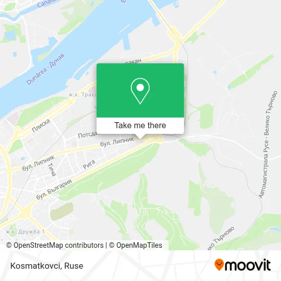 Kosmatkovci map