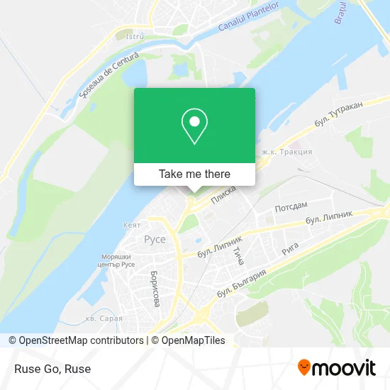 Ruse Go map