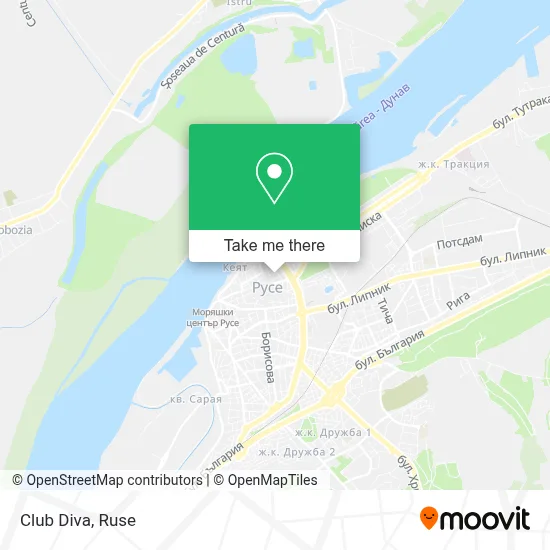 Club Diva map