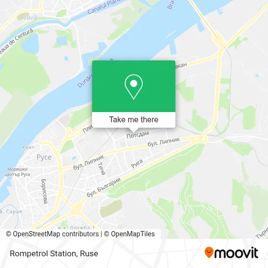 Rompetrol Station map