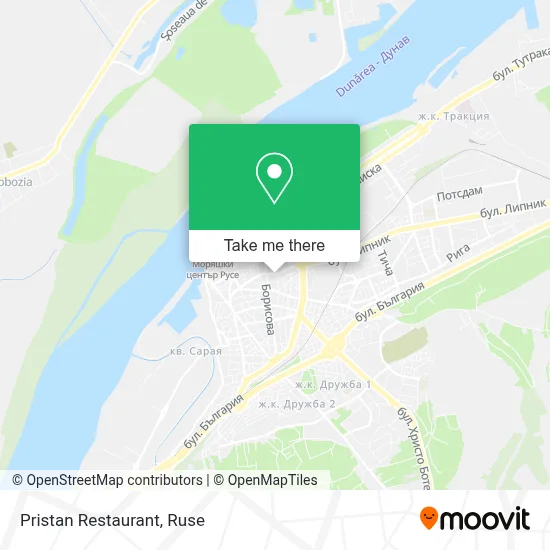 Pristan Restaurant map