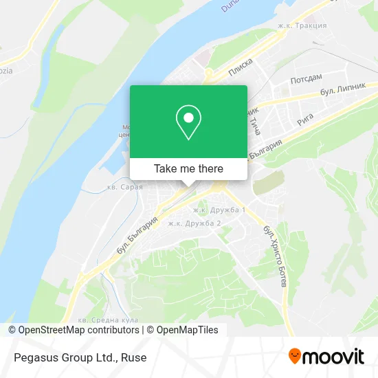 Pegasus Group Ltd. map