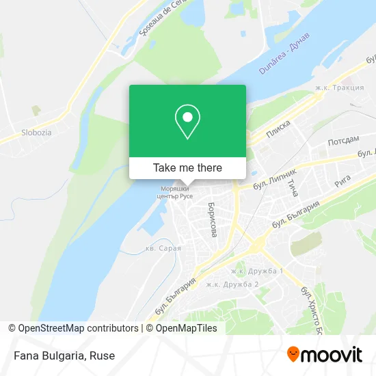 Fana Bulgaria map