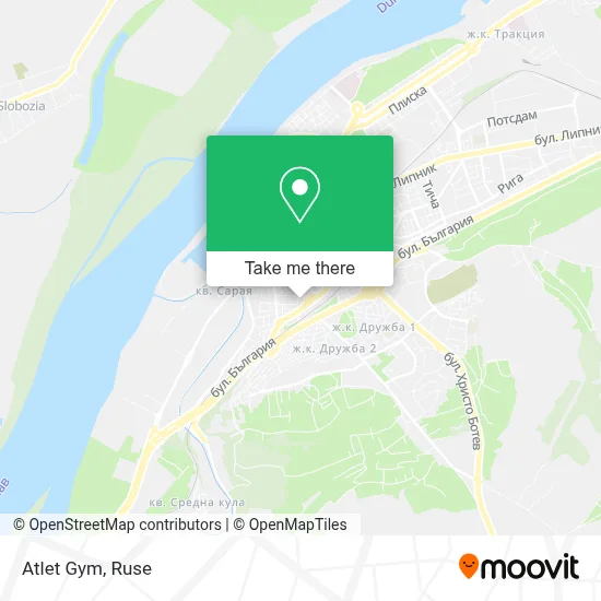 Atlet Gym map