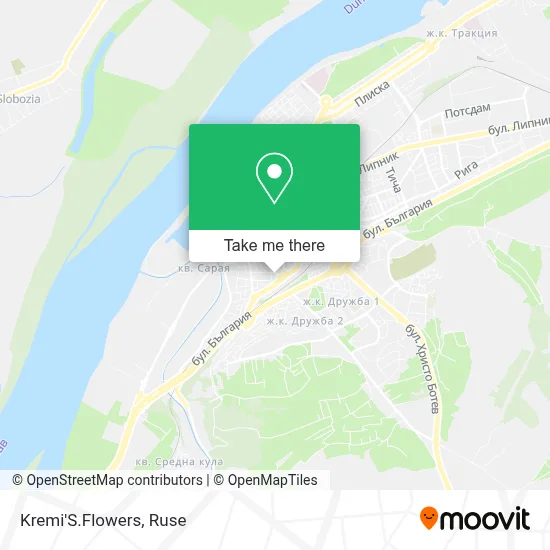 Kremi'S.Flowers map