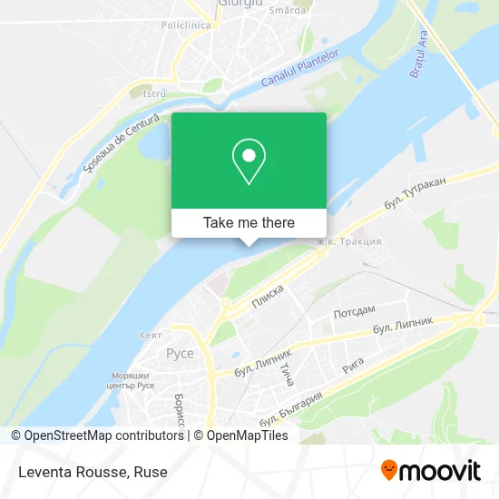 Leventa Rousse map