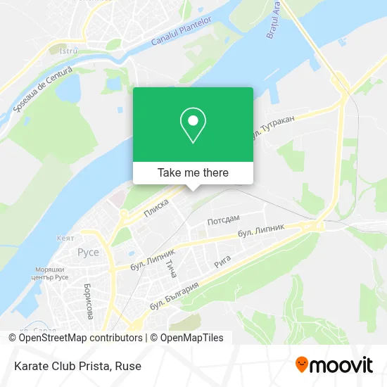 Karate Club Prista map