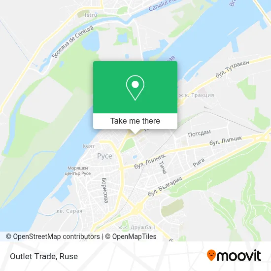 Оutlet Тrade map
