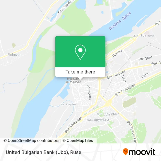 United Bulgarian Bank (Ubb) map