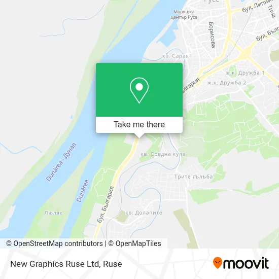 New Graphics Ruse Ltd map