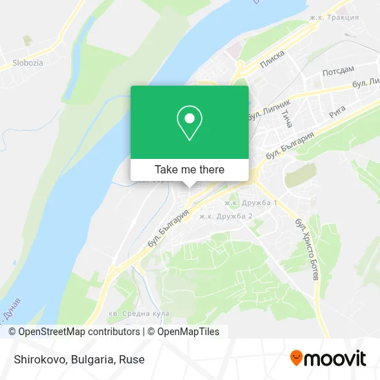 Shirokovo, Bulgaria map