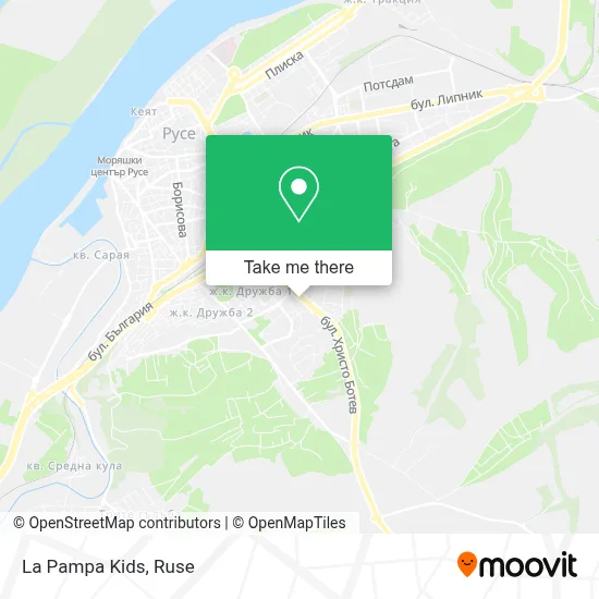 La Pampa Kids map