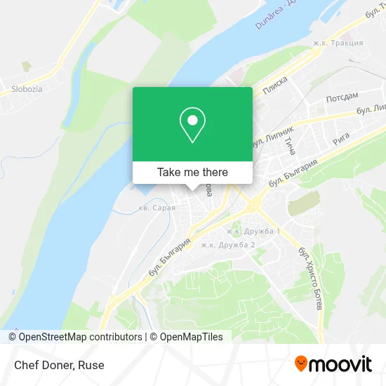Chef Doner map