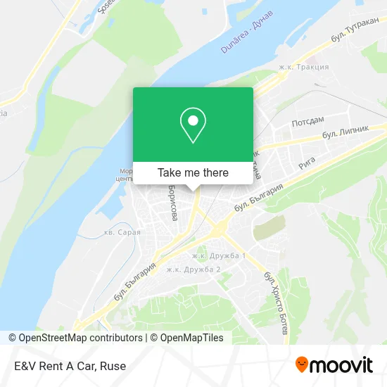 E&V Rent A Car map