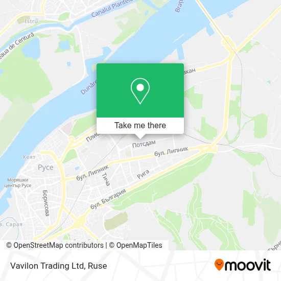Vavilon Trading Ltd map