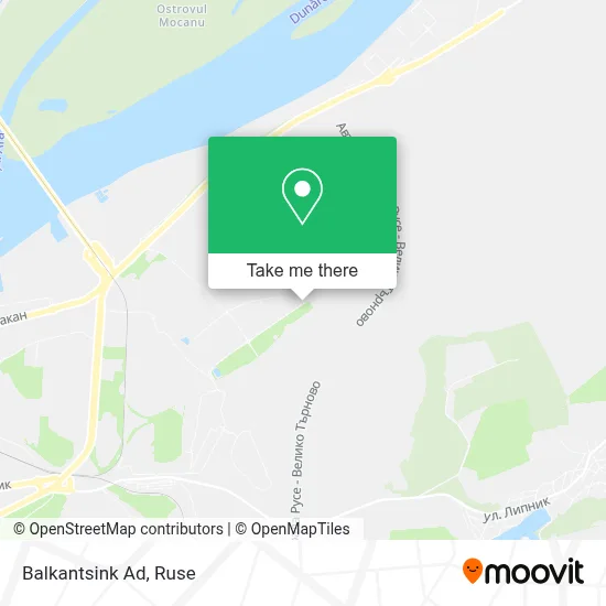 Balkantsink Ad map