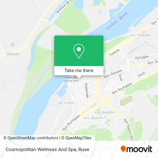 Cosmopolitan Wellness And Spa map