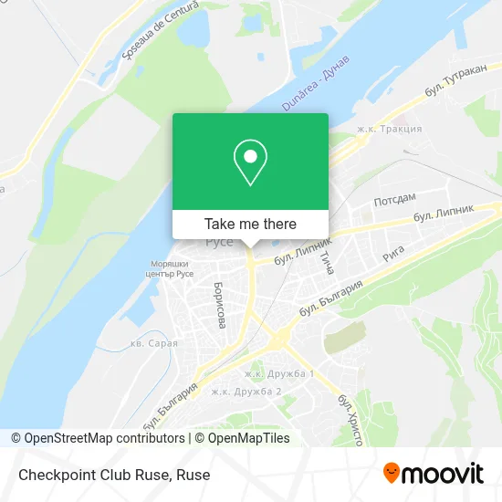 Checkpoint Club Ruse map