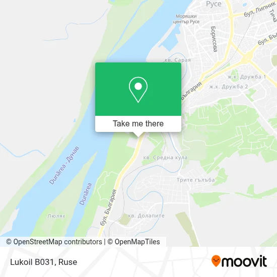Lukoil B031 map
