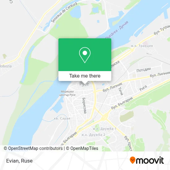 Evian map