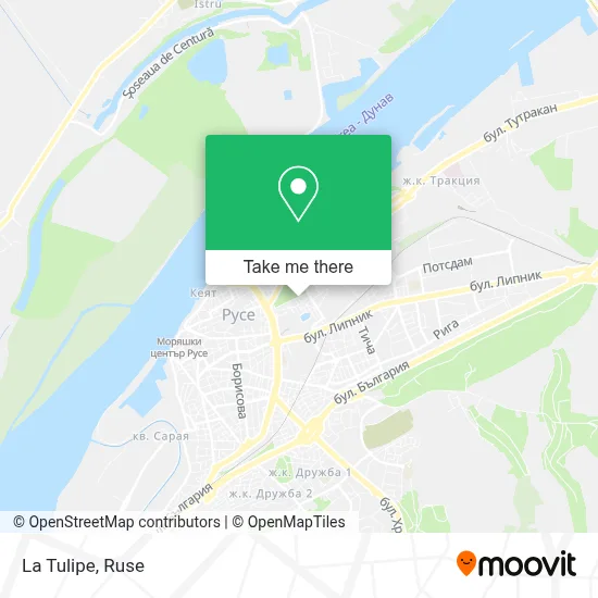 La Tulipe map