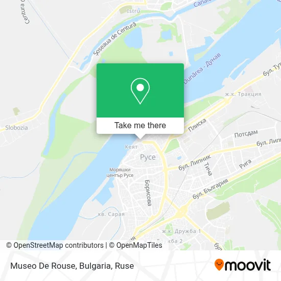 Museo De Rouse, Bulgaria map