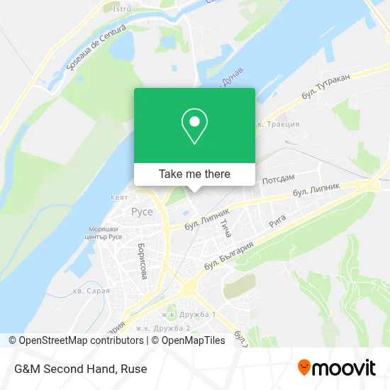 G&M Second Hand map