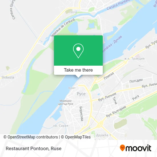 Restaurant Pontoon map