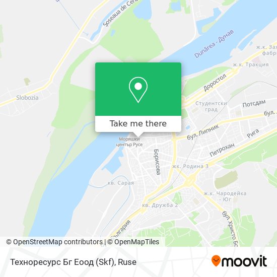 Техноресурс Бг Еоод (Skf) map